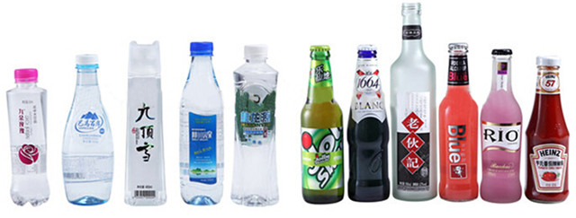 Mesin Pelabelan Botol Plastik PET Kecepatan Tinggi Sepenuhnya Otomatis Jenis botol